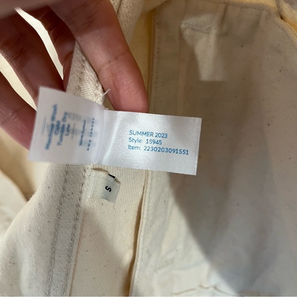 Marine Layer Embroidered Denim Jacket in Natural Size Small - Picture 11 of 11